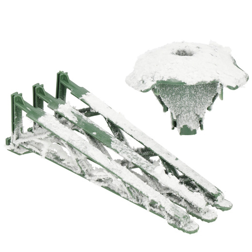 Choinka sztuczna 180 cm świerk ośnieżony drzewko bożonarodzeniowe