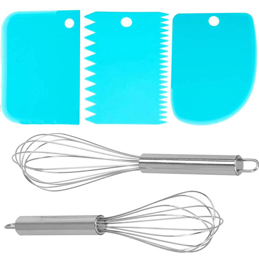 Zestaw cukierniczy 345 el. do dekoracji, akcesoria do ciast i babeczek