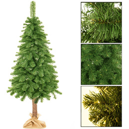 Choinka na pniu 220 cm sztuczna sosna naturalna