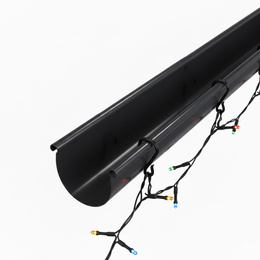 Haczyki do bombek, dekoracji zewnętrzych, świątecznych, zaczepy 60 szt. zawieszki, czarne