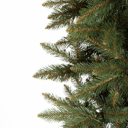 Choinka sztuczna 120 cm Premium Royal Trees świerk kaukaski jak żywy z drewnianym stojakiem