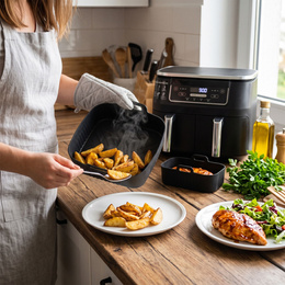 Wkład silikonowy do Airfryer 1,5/3 L zestaw 2 szt. do frytkownicy beztłuszczowej