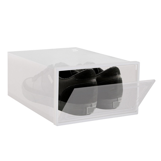Organizer na buty 31x21,5x12,5 cm zestaw 5 szt. pojemniki z otwieraną klapą