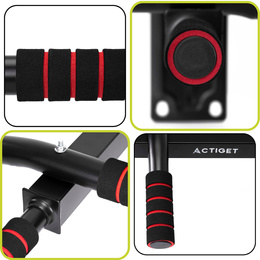 Drążek do podciągania, mocowany do ściany 250 kg stalowy uchwyt do ćwiczeń