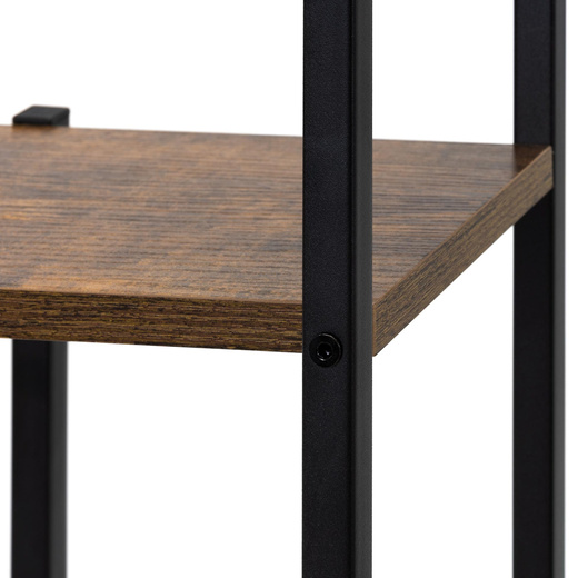 Kwietnik metalowy 113 cm stojak na kwiaty z 6 półkami loft wielopoziomowy nowoczesny