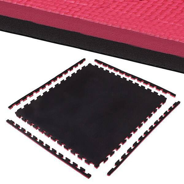 Mata piankowa puzzle duża 100x100cm gruba 2cm treningowa mma judo do ćwiczeń dwustronna