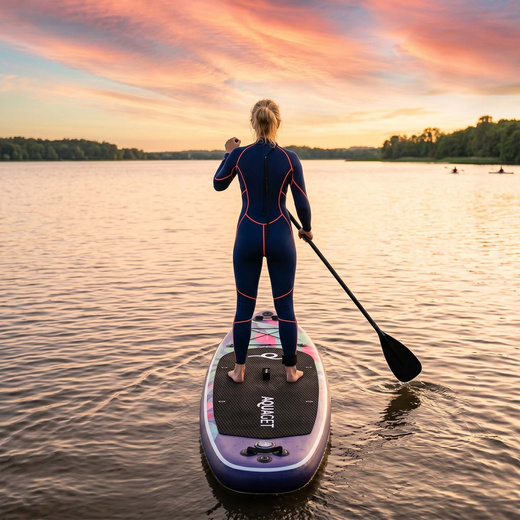 Deska SUP 320 cm pompowana do pływania na stojąco paddleboard z zestawem akcesoriów