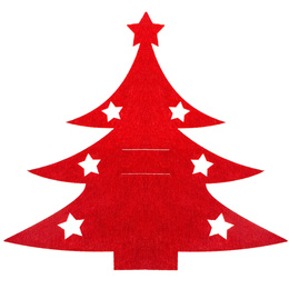 Kieszonka na sztućce 12szt. świąteczne etui, choinka ozdoba świąteczna