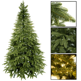 Choinka sztuczna premium 220 cm świerk PE