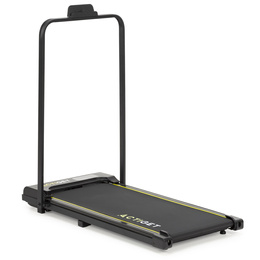 Bieżnia domowa elektryczna 6 km/h do biegania i chodzenia, z pilotem składana, cicha praca