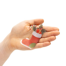 Naklejki świąteczne na okno 30 szt. ozdoby samoprzylepne, multikolor