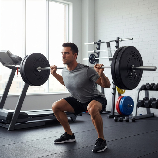 Obciążenie bitumiczne 15 kg talerz kompozytowy 31 mm krążek do sztangi hantli