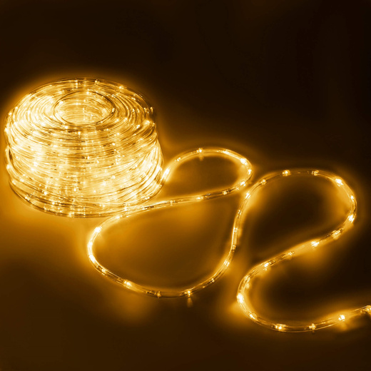 Wąż świetlny 240 Led biały ciepły 10m z programatorem IP44