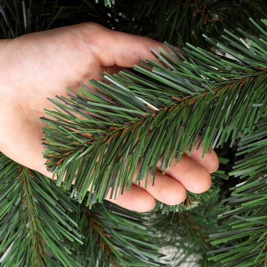 Choinka sztuczna 250 cm na stojaku, Jodła zielona jak żywa, gęsta