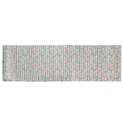 Mata plażowa z poduszką 180x60 cm flamingi, szara