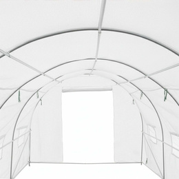 Szklarnia ogrodowa foliowa UV4 140g/m2 4x2,5x2 m tunel na warzywa zioła foliak warzywniak