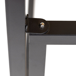 Biurko komputerowe, składane 80 cm stolik do pracy przy komputerze, drewniany, jasno brązowy