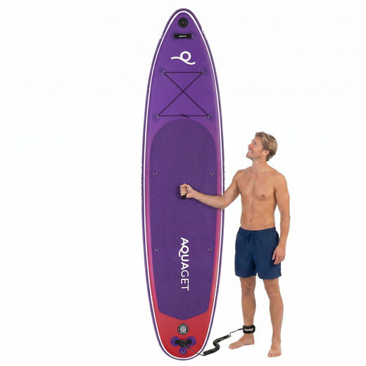 Deska SUP 350 cm pompowana do pływania na stojąco paddleboard z siedziskiem i akcesoriami
