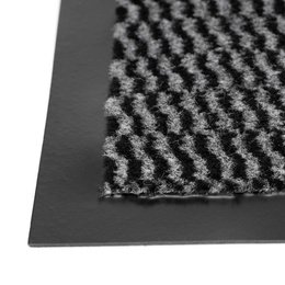 Wycieraczka wejściowa, mata pod drzwi 90x60 czarno-grafitowa