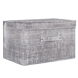 Pudełko do przechowywania 30x50x40cm organizer zamykany szary