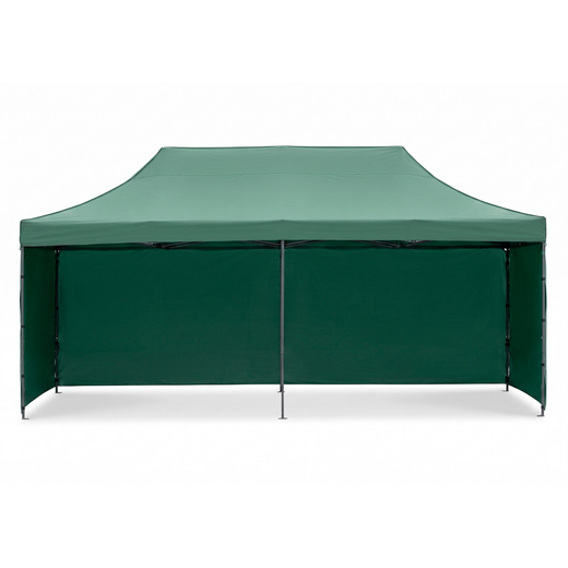 Namiot handlowy 3x6 m ogrodowy, pawilon na imprezy, catering zielony