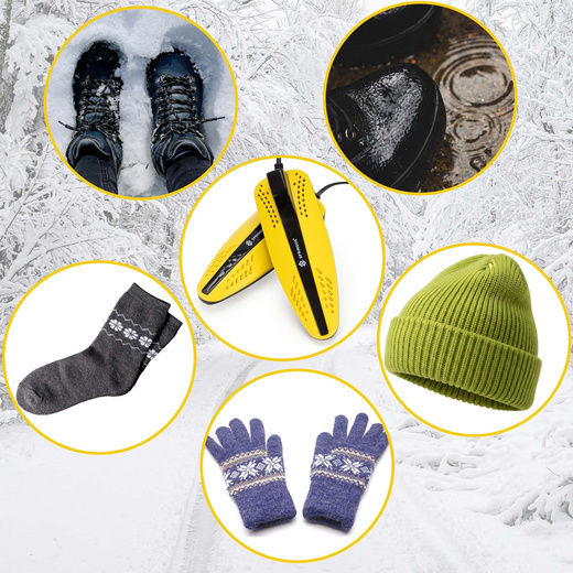 Suszarka do butów i rękawiczek osuszacz do obuwia, skarpet, czapek z timerem elektryczny