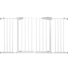 Bramka zabezpieczająca rozporowa 76-141 cm biała