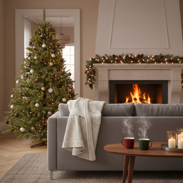 Choinka sztuczna 180 cm świerk kaukaski jak żywy Royal Trees premium drzewko świąteczne