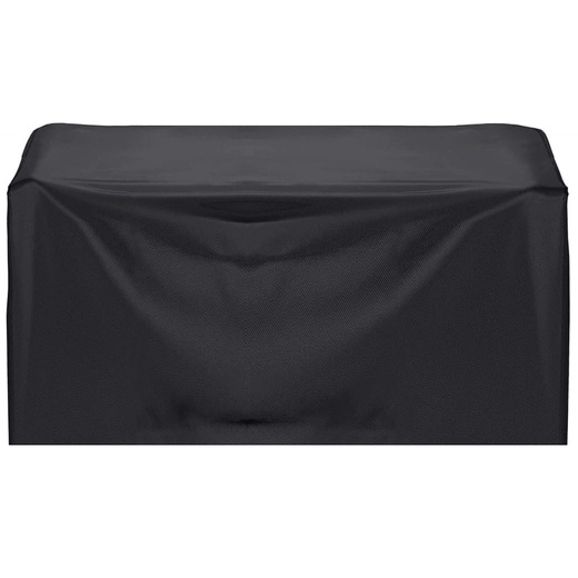 Pokrowiec na meble ogrodowe 250x205x75 cm wodoodporna plandeka czarna
