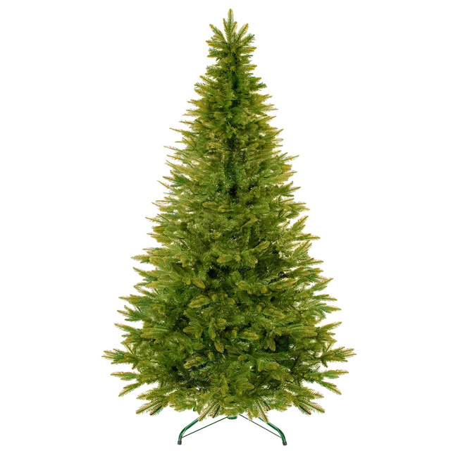 Choinka sztuczna 220 cm świerk naturalny z metalowym stojakiem