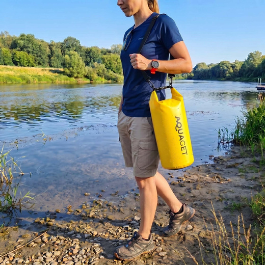 Worek wodoszczelny 10l wodoodporna saszetka podróżna, torba turystyczna na kajaki, plażę