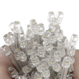 Kurtyna świetlna 200 led girlanda, lampki sople biały ciepły