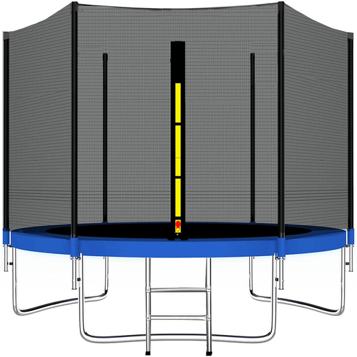 Osłona na sprężyny z siatką do trampoliny zewnętrzną 10FT 300/305/312 cm niebieska