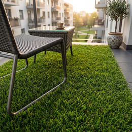 Sztuczna trawa 1m x 1mb na taras balkon miękka i gęsta 45 mm
