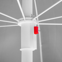 Parasol plażowy niebieski 240 cm