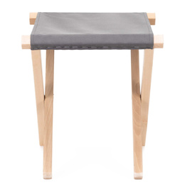 Krzesło składane turystyczne, wędkarkie, stołek na biwak, kemping, jasnoszary