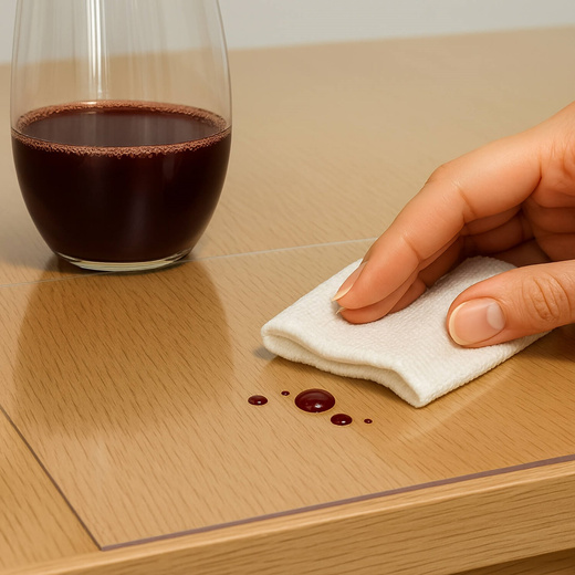 Mata pod krzesło, fotel biurowy 102x125x0,1cm podkładka na biurko transparentna