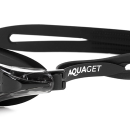 Okulary do pływania na basen okularki pływackie anti-fog UV gogle z etui i zatyczkami