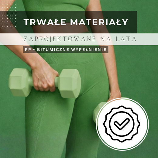 Ciężarki 2x1,5kg hexagonalne do ćwiczeń fitness hantle zestaw 2 szt. zielone