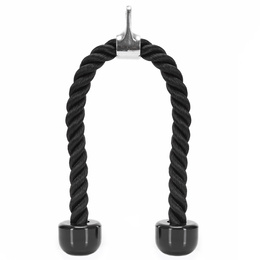 Uchwyt do ćwiczeń siłowych, linowy triceps do wyciągu górnego i dolnego