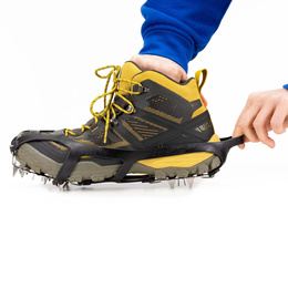 Raczki na buty turystyczne, nakładki rozmiar 36-40 czarne