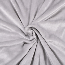 Narzuta na łóżko, pled 200x240 cm dwustronny koc na kanapę jasny szary