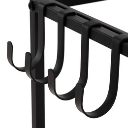 Wózek na narzędzia ogrodowe 96 cm mobilny organizer, 3-poziomy, stojak na sprzęt ogrodniczy