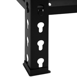 Regał stalowy z 4 półkami 183x150x54 cm 1600 kg do garażu, piwnicy