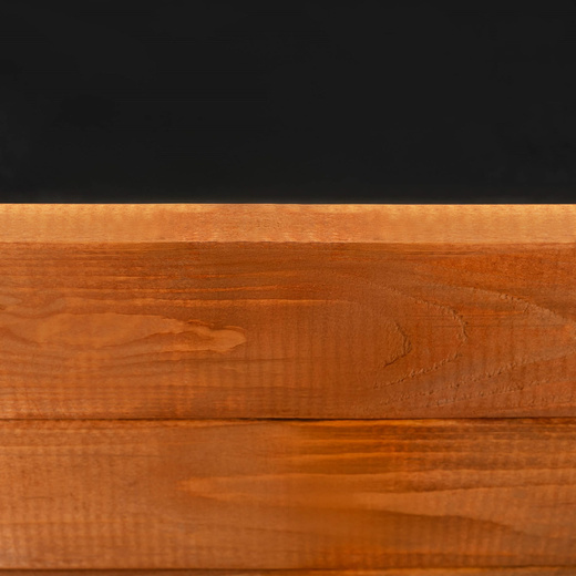Skrzynia na warzywa drewniana 200x84x26,5 cm wysoki warzywniak zielnik impregnowany
