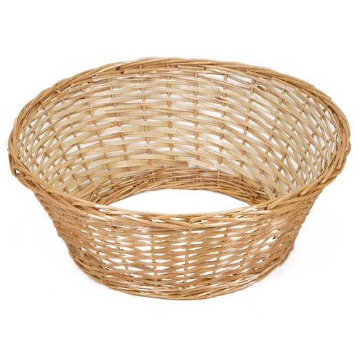 Osłona na stojak pod choinkę, wiklinowa 58 cm jasnobrązowy