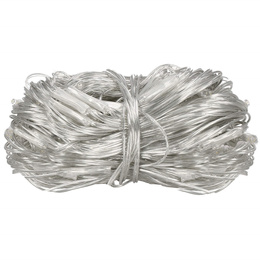 Kurtyna świetlna ciepły biały 144 Led lampki wewnętrzno-zewnętrzne siatka z programatorem