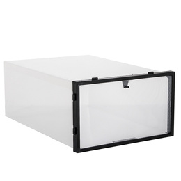 Pudełko na buty z otwieraną klapą 30,5x21x12,5 cm organizer na obuwie zestaw 10 szt.