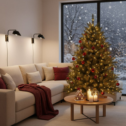 Choinka sztuczna 120 cm świerk kaukaski jak żywy Royal Trees premium drzewko świąteczne