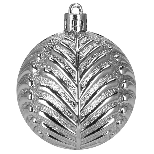 Bombki choinkowe 40 szt. ozdoby kule, lizaki, szyszki, laski cukrowe nietłukące srebrne